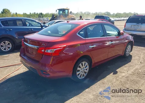 2017 Nissan Sentra Sv из США, поврежденный, VIN 3N1AB7APXHY257870